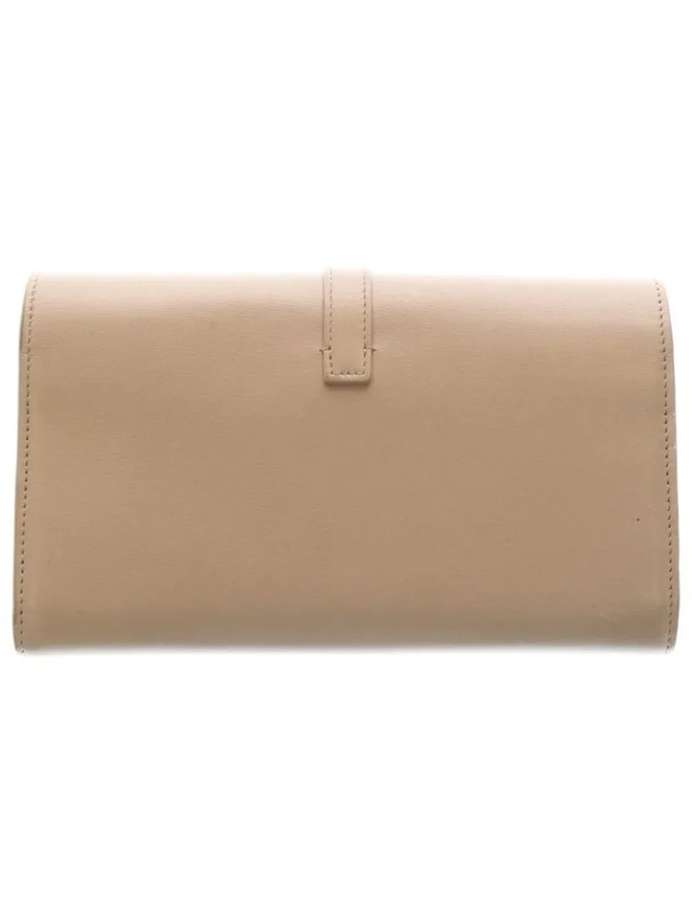 Saint Laurent Paris Cassandra Bifold Wallet Beige Leather - Picture 2 of 6